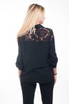 BLOUSE DENTELLE 4608 NOIR