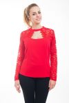 TOP SOIREE PIZZO 4615 ROSSO