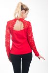 TOP SOIREE PIZZO 4615 ROSSO
