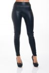 LOT PANTALON SIMILI CUIR S/M/L/XL 5023 NOIR