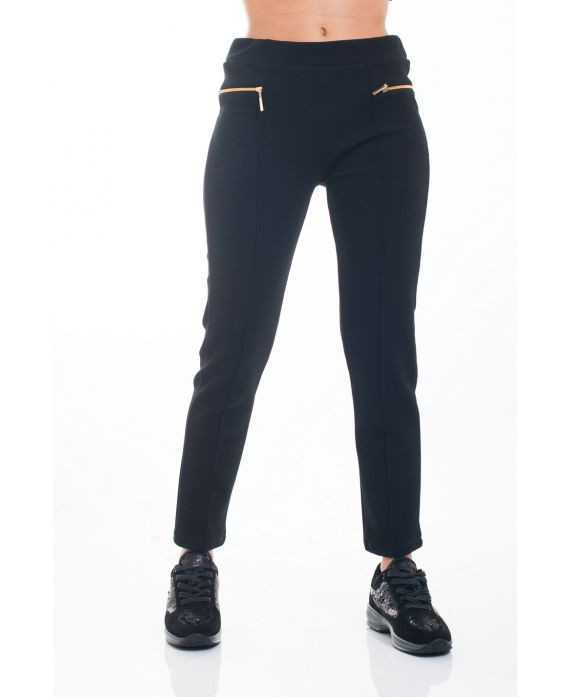 LOT PANTALON ZIP S/M/L/XL 5011 NOIR