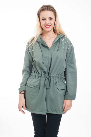JACKET CLOUTEE 5008 MILITARY GREEN