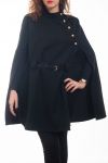 VESTE / CAPE 5035 NOIR