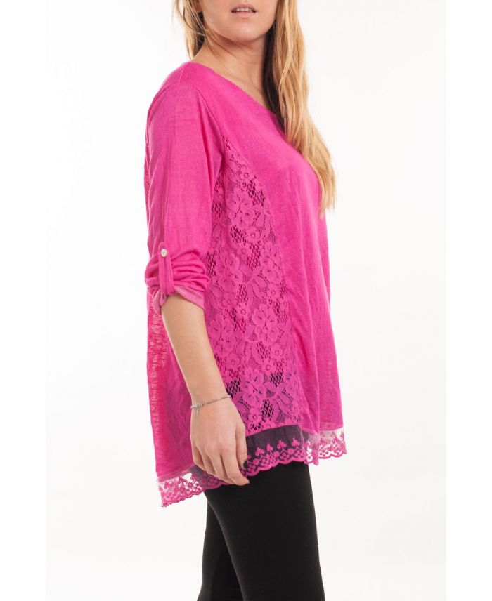 Tunique rose fushia sales