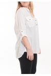 BIG SIZE BLOUSE 5067 WHITE