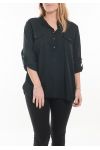 GRAN TAMAÑO DE LA BLUSA 5067 NEGRO