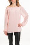 BLUSA DE CUENTAS 5062 ROSA