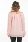 BLUSA DE CUENTAS 5062 ROSA