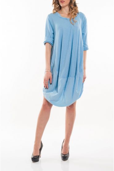 TUNIC DRESS 5050 BLUE