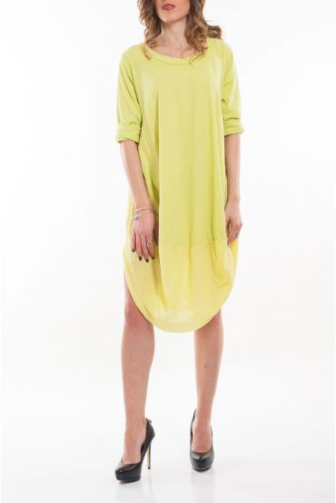 TUNIC DRESS 5050 GREEN ANISE