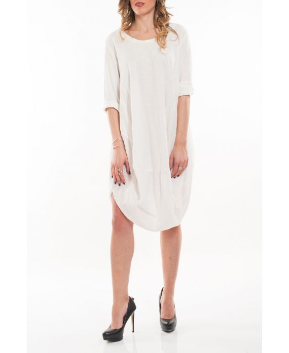 ROBE TUNIQUE 5050 BLANC