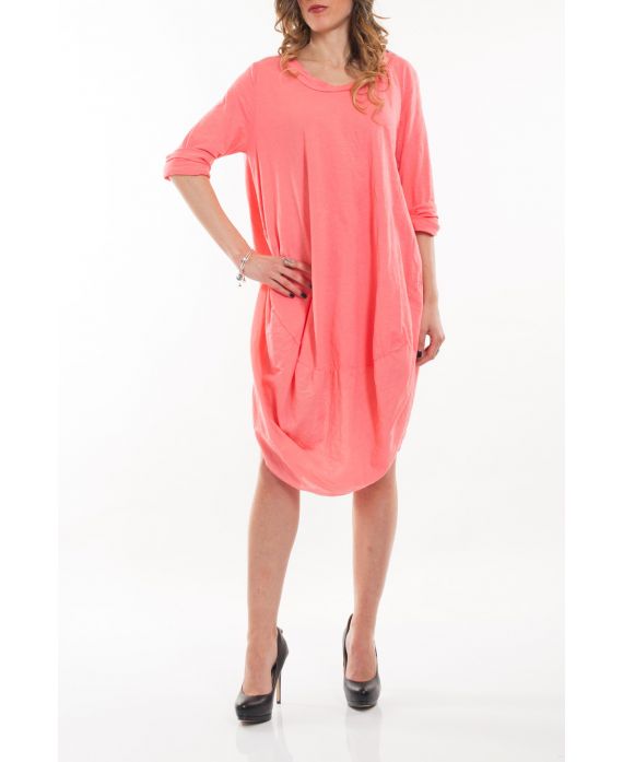 TUNIC DRESS 5050 CORAL