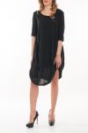 TUNIC DRESS 5050 BLACK