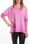 T-SHIRT BACK LACE 5047 FUSHIA