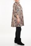 LARGE SIZE TUNIC + SCARF 5083 TAUPE