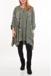 LARGE SIZE TUNIC PRINTED 5084 MILITARY GREEN