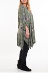 LARGE SIZE TUNIC PRINTED 5084 MILITARY GREEN