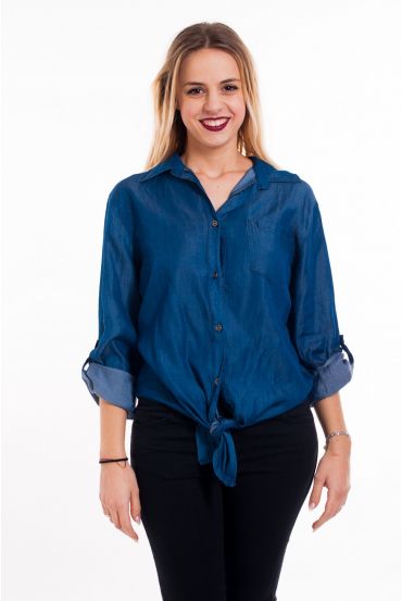 BLOUSE EFFECT JEANS 5093 DARK BLUE