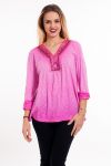 NECK T-SHIRT FANTASY 6004 FUCHSIA