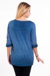 NECK T-SHIRT FANTASY 6004 BLUE