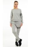 CONJUNTO DE SUDADERA + PANTALÓN 5085 GRIS