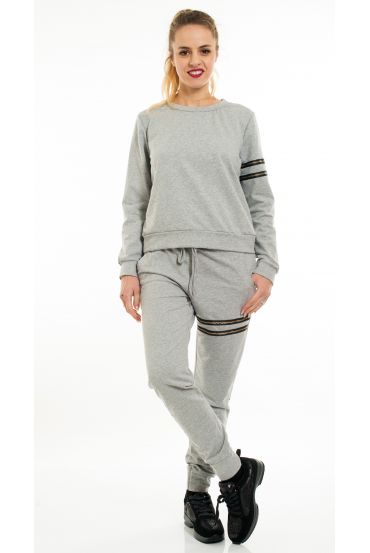 ENSEMBLE SWEAT + PANTALON 5085 GRIS