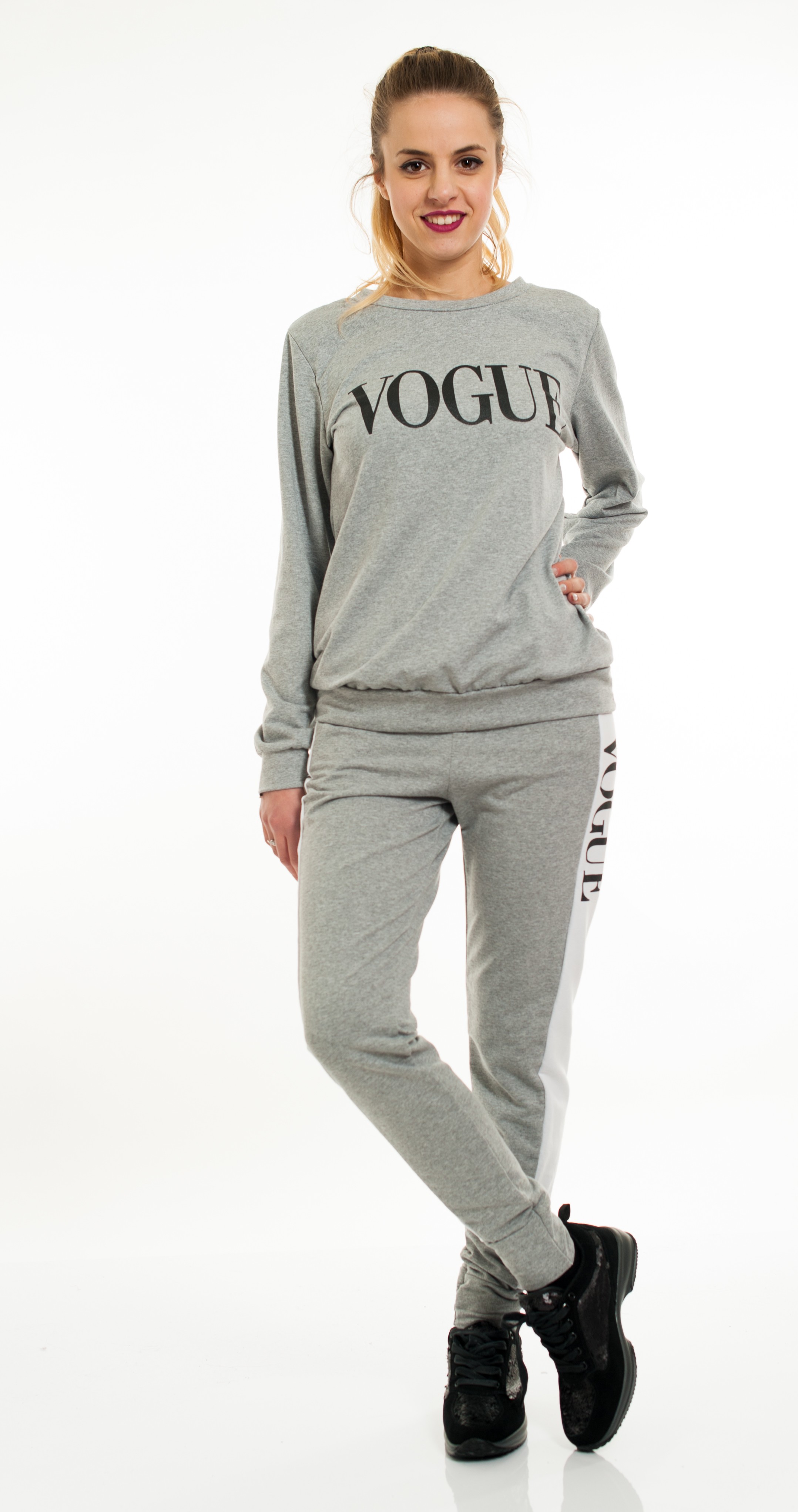 STEL TRUI BROEK VOGUE 6007 GRIJS www.grossiste pret a porter