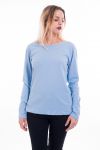 T-SHIRT TERUG KLEINE KNOOPPUNTEN 5070 BLAUW