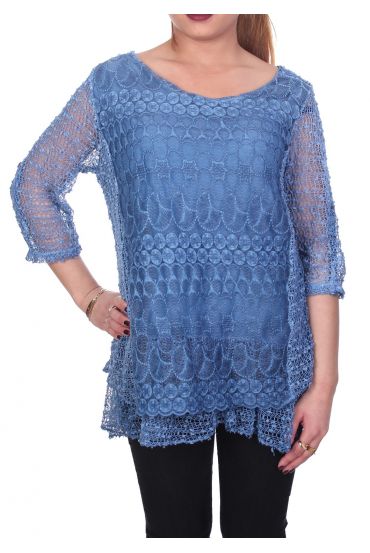 LARGE SIZE TUNIC MIX CONTENTS 6057 BLUE