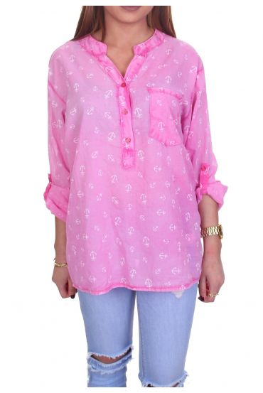 TUNIC ANCHOR 5095 FUSHIA