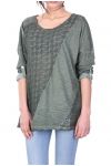 T-SHIRT MIX INHALT KHAKI S7042