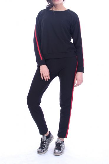 ENSEMBLE SWEAT + PANTALON 7048 NOIR