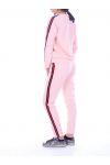 ENSEMBLE SWEAT + PANTALON 7048 ROSE