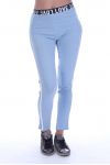 HOSE-LEGGINS LOVE 7050 AZUR-BLAU