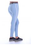 HOSE-LEGGINS LOVE 7050 AZUR-BLAU