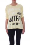 T-SHIRT OUTFIT 6099 GEEL