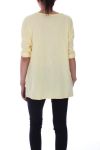 T-SHIRT VESTITO 6099 GIALLO