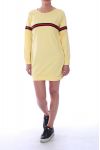 T-SHIRT LUNGA CINTURA 6009 GIALLO