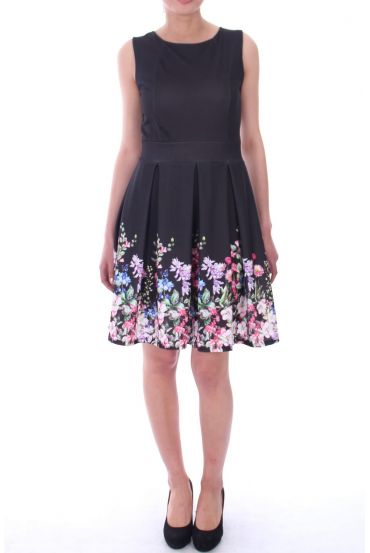 ROBE COCKTAIL 9065 NOIR