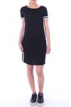 ROBE A BANDE 9068 NOIR
