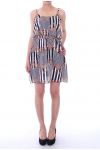 ROBE IMPRIMEE 9087 NOIR