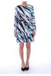ROBE IMPRIMEE 6024 VERT