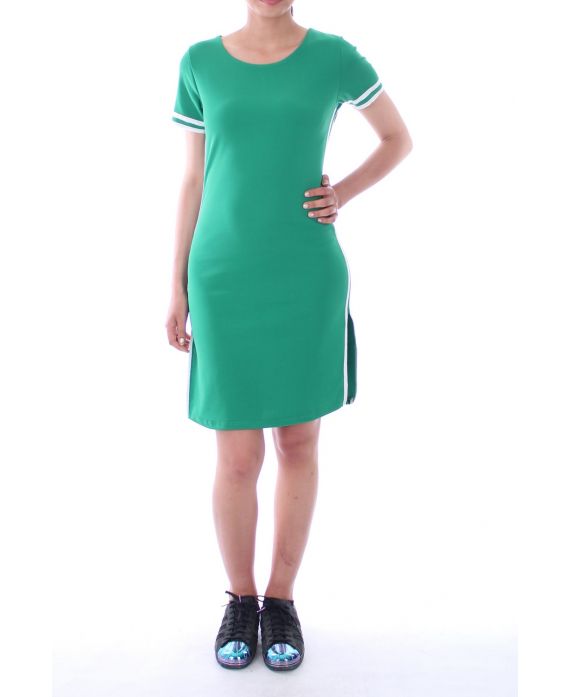 ROBE A BANDE 9068 VERT