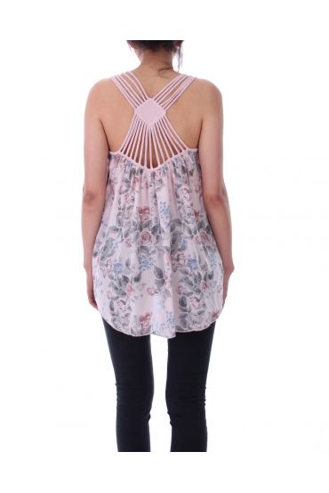 TOP DOS OUVERT 9166 ROSE