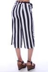 PANTALON RAYE 9152 NOIR