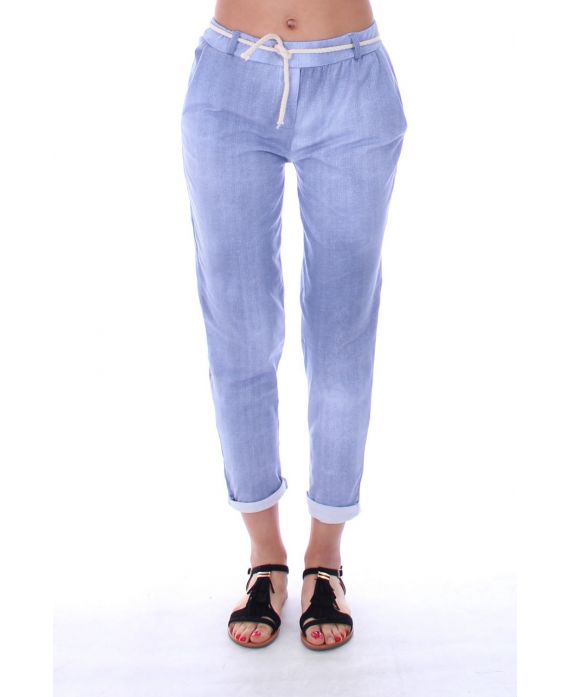 BROEK 9197 BLAUW