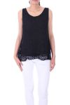 TOP MIX MATIERES 0016 NOIR