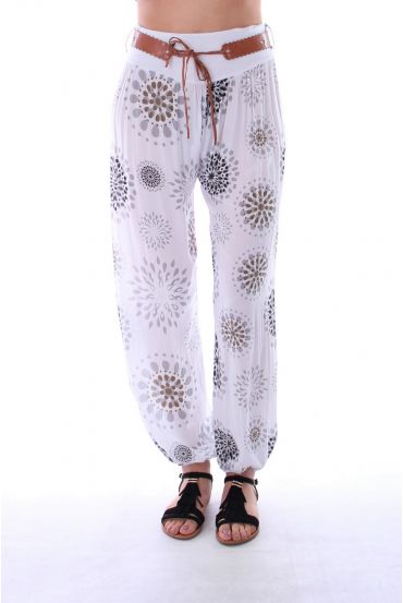 PANTALON x 2 0057 BLANC