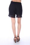 SHORT LACE 0097 BLACK