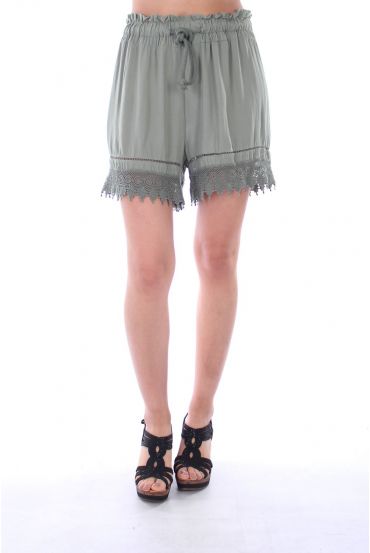 SHORT LACE 0097 MILITARY GREEN